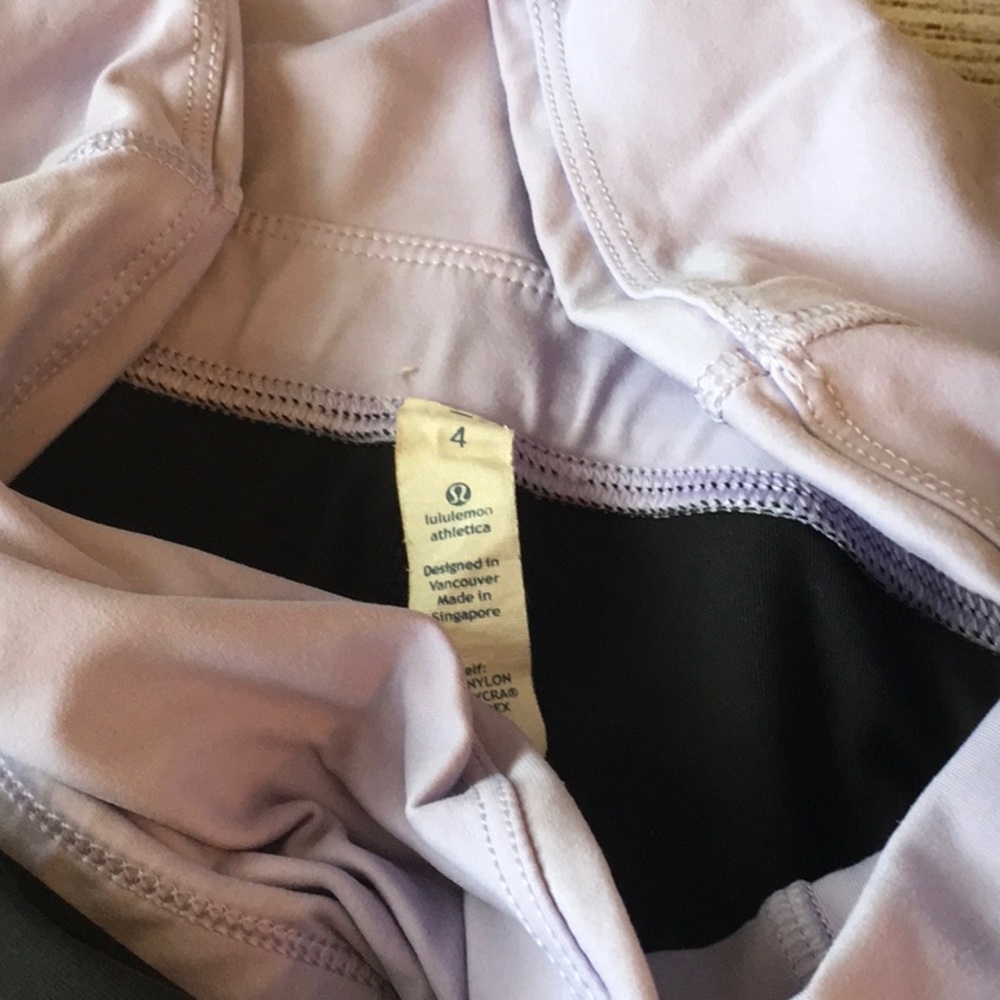 Lululemon Run: Nothing To Hide Crop, Size 4. - image 6